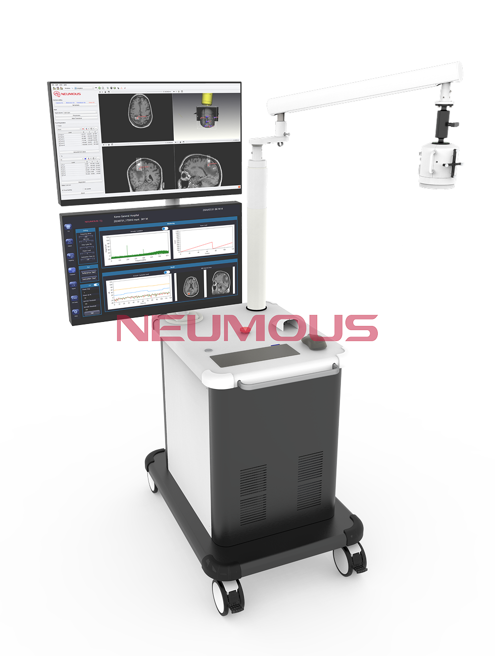 NEUMOUS clinical focused ultrasound device
